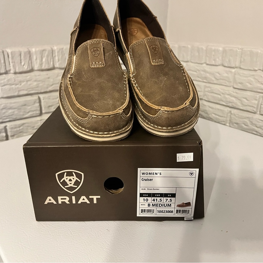 Ariat women’s cruise slip on shoes.  New in box